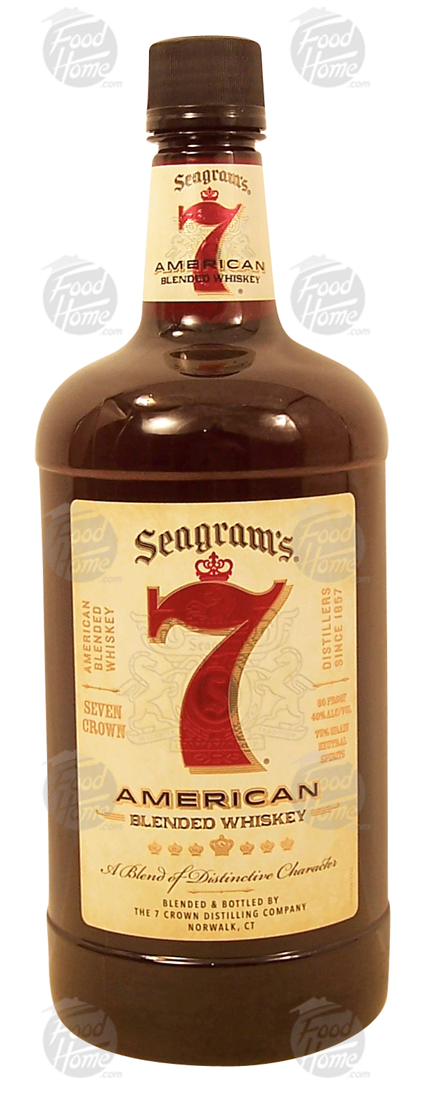 Seagram's 7 whiskey, american blended, 40% alc. by vol. Full-Size Picture